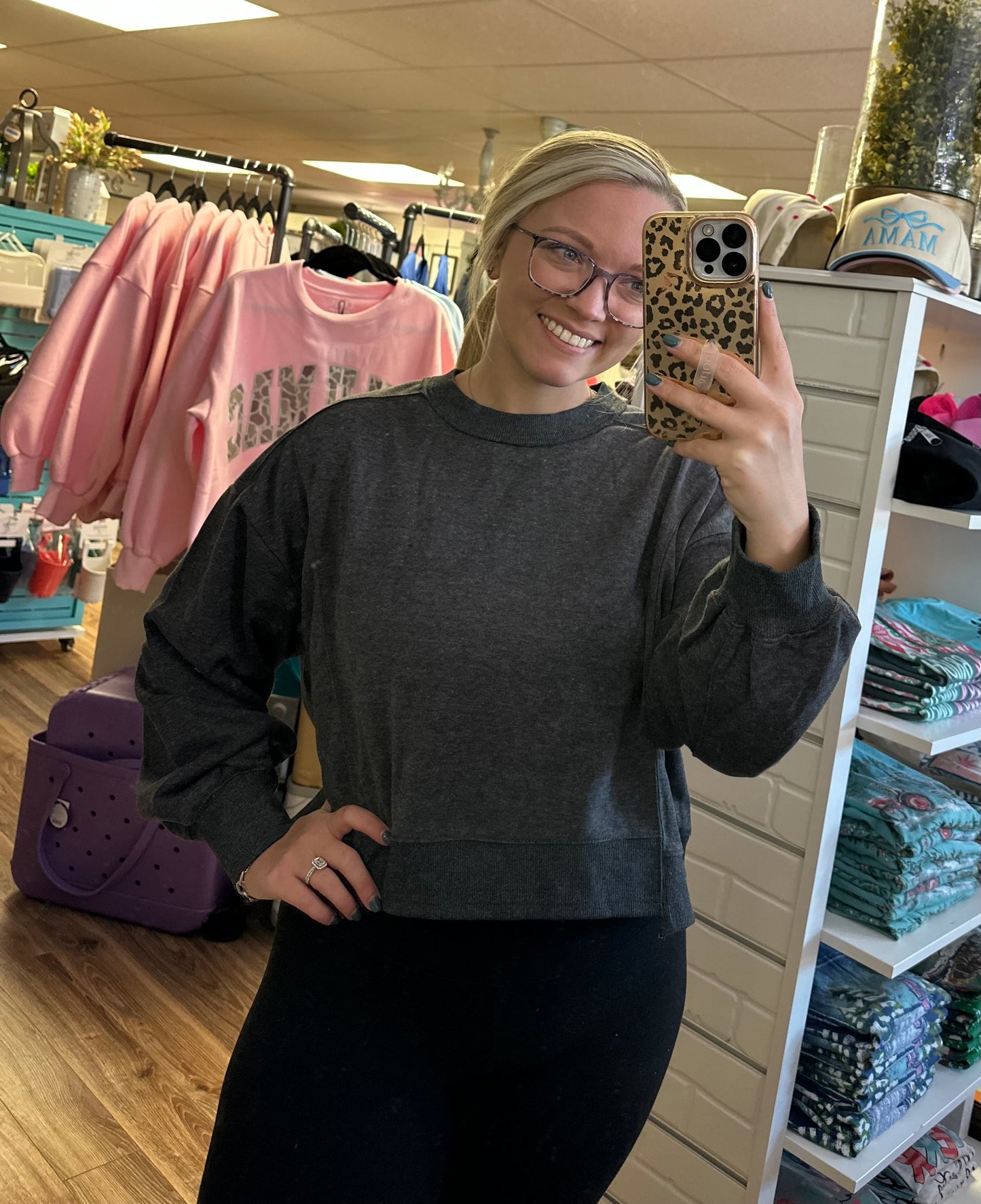 The Softline Pullover - Charcoal