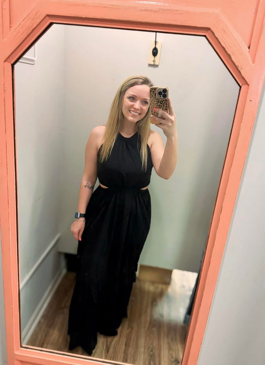 Stella Maxi Dress - Black