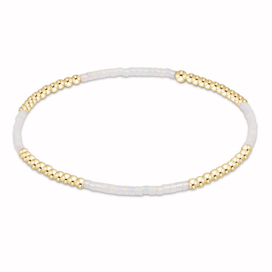 Hope Blissful Bracelet - Silky White
