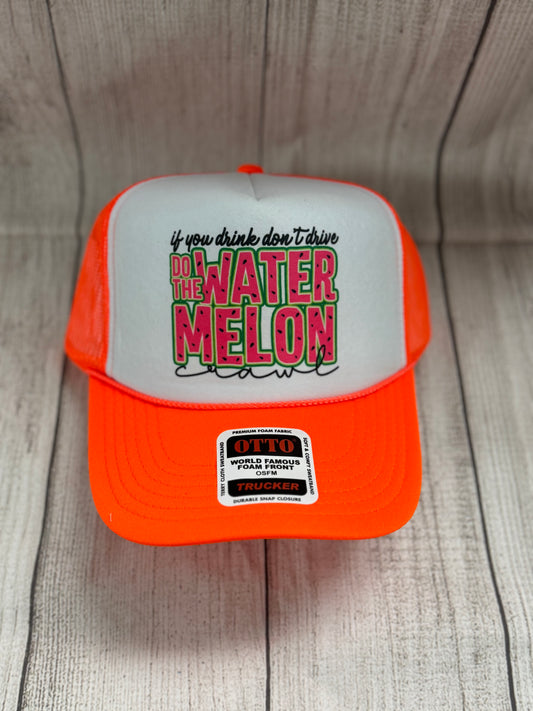 Watermelon Crawl Trucker Hat