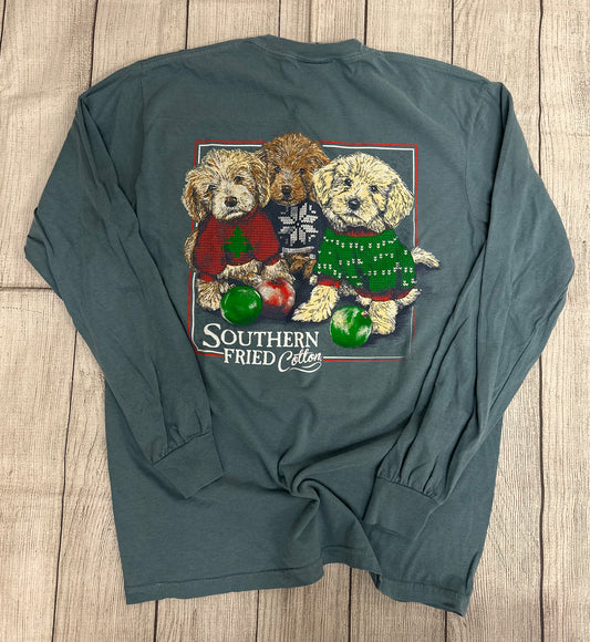 SFC Christmas Sweaters LS - Ice Blue