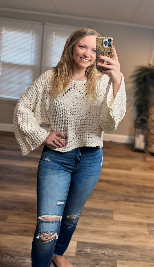 Very Chic Sweater - Cream