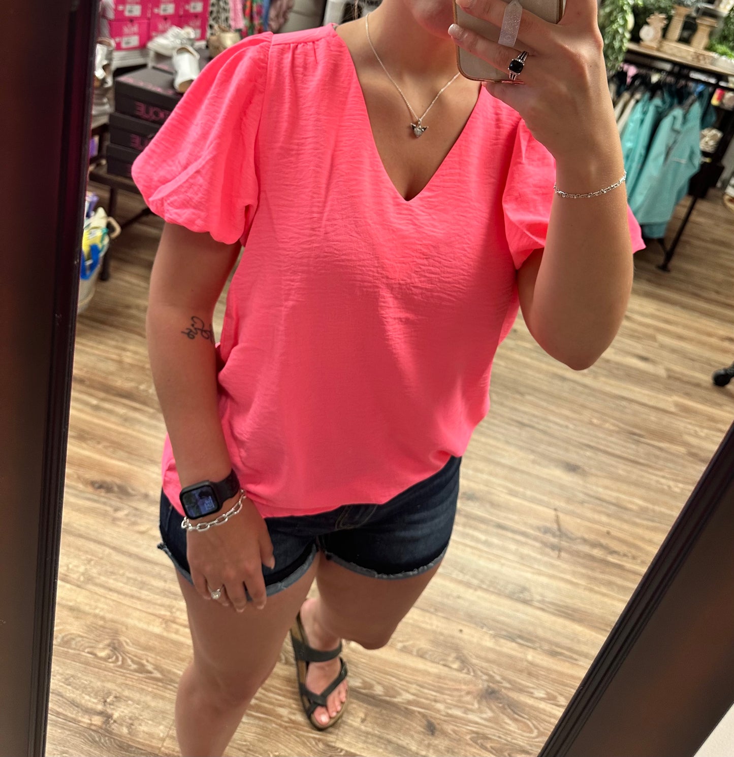 Ariana Neon Top