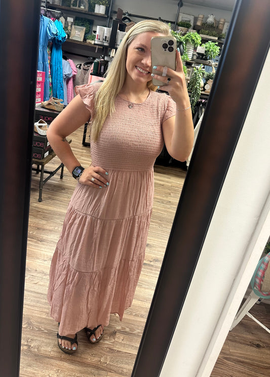 Emma Dress - Blush