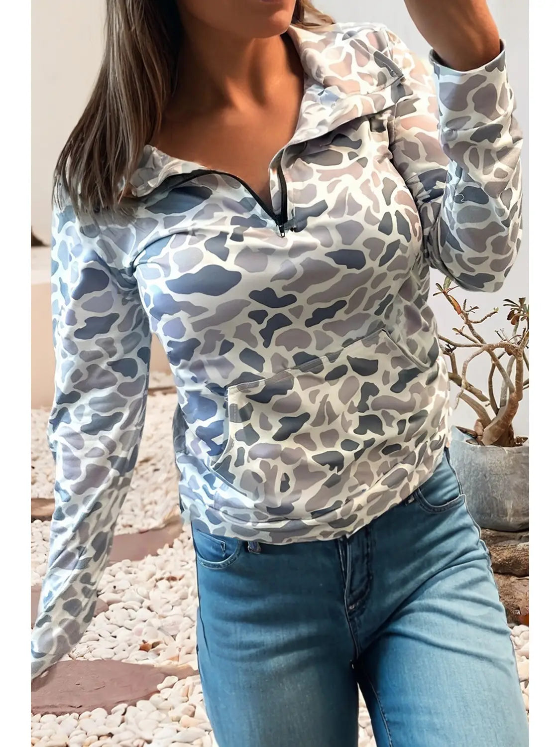 Camo Cutie Quarter Zip
