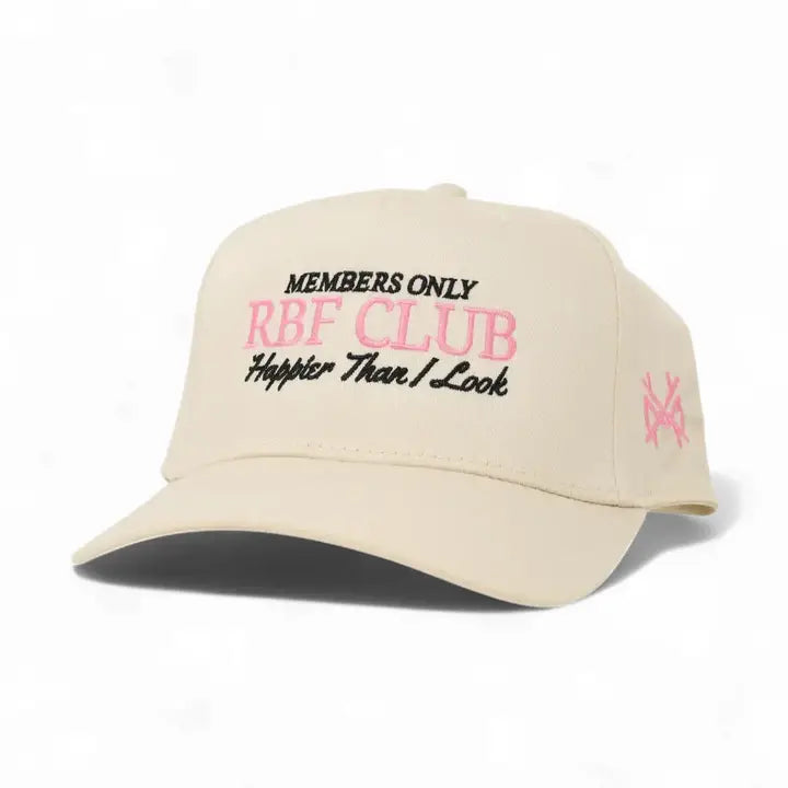 RBF Club Trucker Hat - Retro Natural