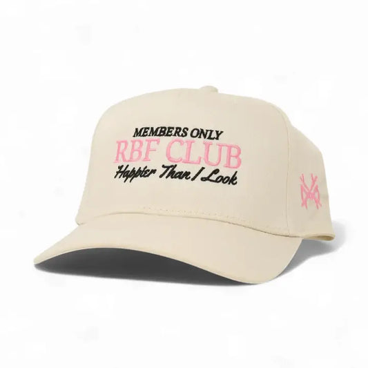 RBF Club Trucker Hat - Retro Natural