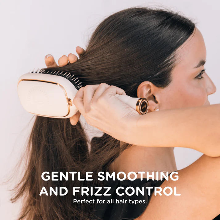 Teleties - Boar Bristle Brush - Tan