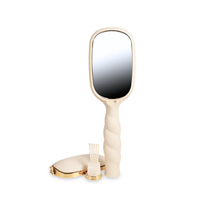 Teleties - Boar Bristle Brush - Tan