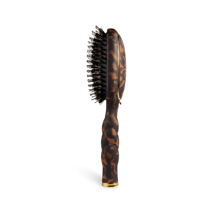 Teleties - Boar Bristle Brush - Tortoise