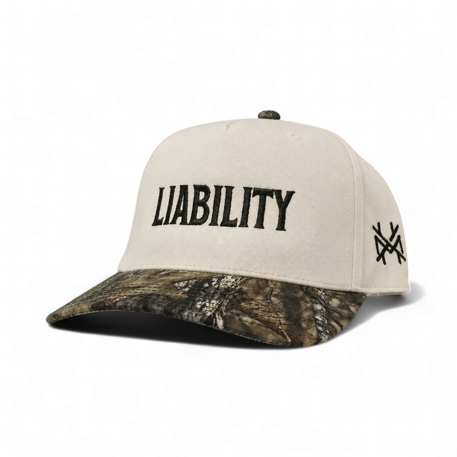 Liability Trucker Hat - Retro Bottomland/Natural