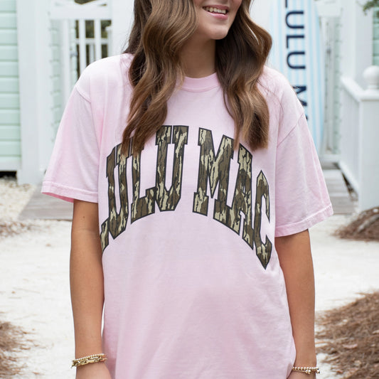 Lulu Mac Mossy Oak Tee - Blossom