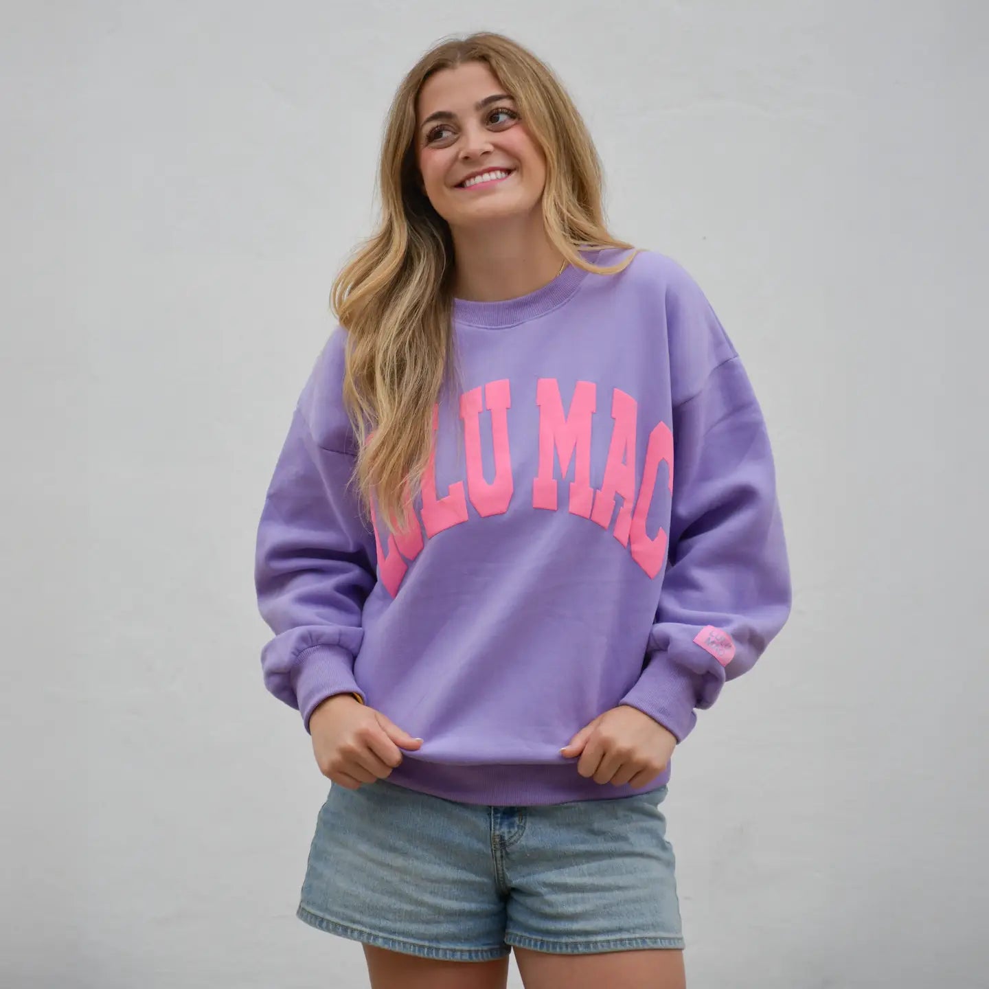 Lulu Mac Purple/Pink Puff Sweatshirt