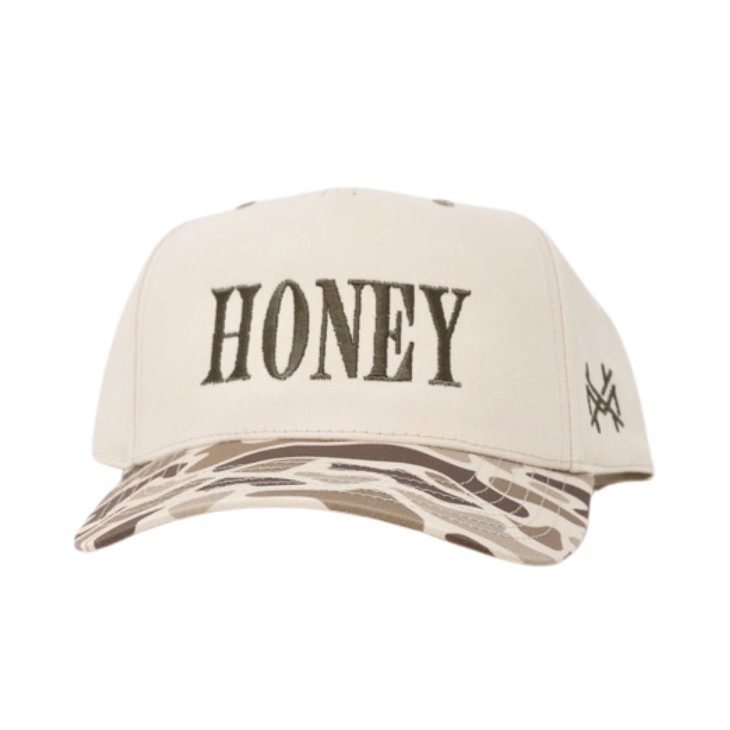 Honey Trucker Hat - Retro Field Camo/ Natural