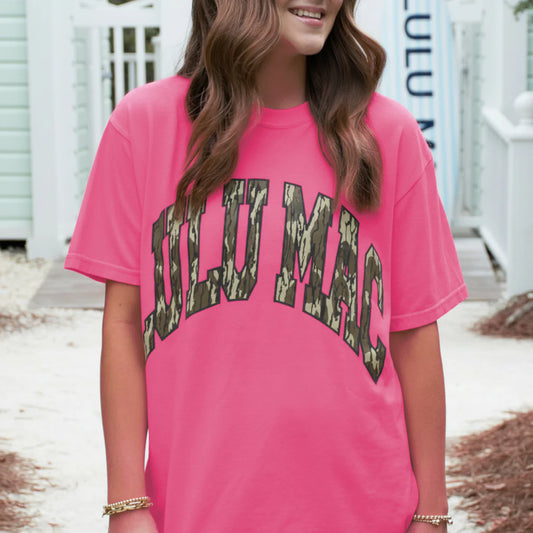 Lulu Mac Mossy Oak - Neon Pink