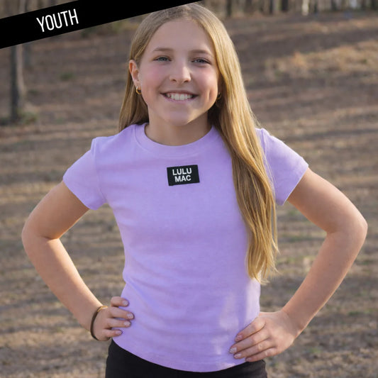 Lulu Mac Kids Baby Doll Top - Lavender