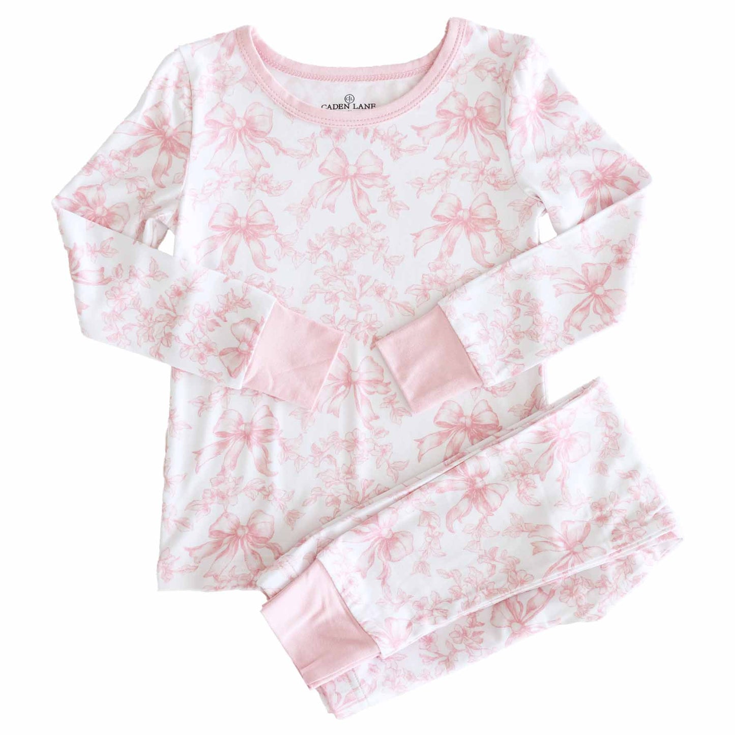 Fancy Frills Two Piece Pajama Set