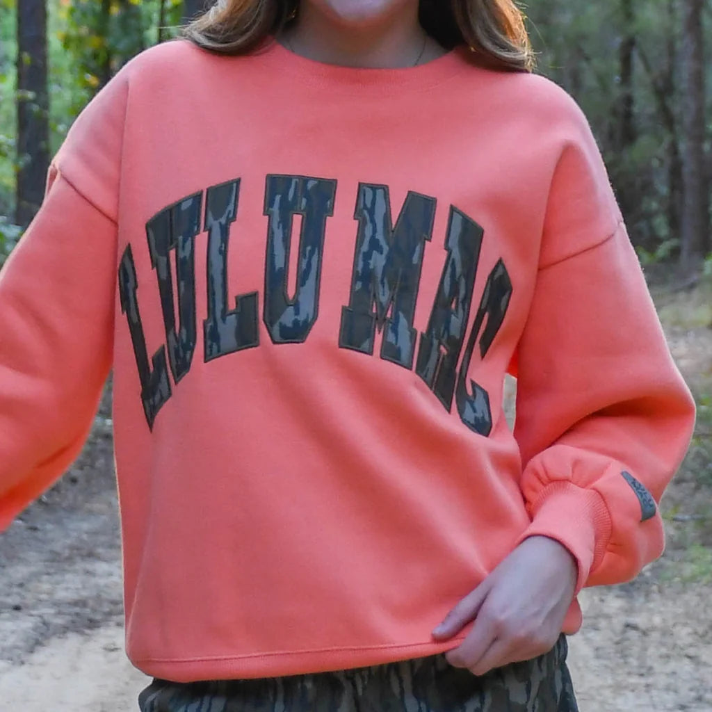 Lulu Mac Orange w/ Mossy Oak Bottomland