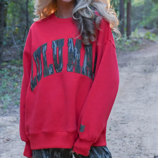 Lulu Mac Red w/ Mossy Oak Bottomland