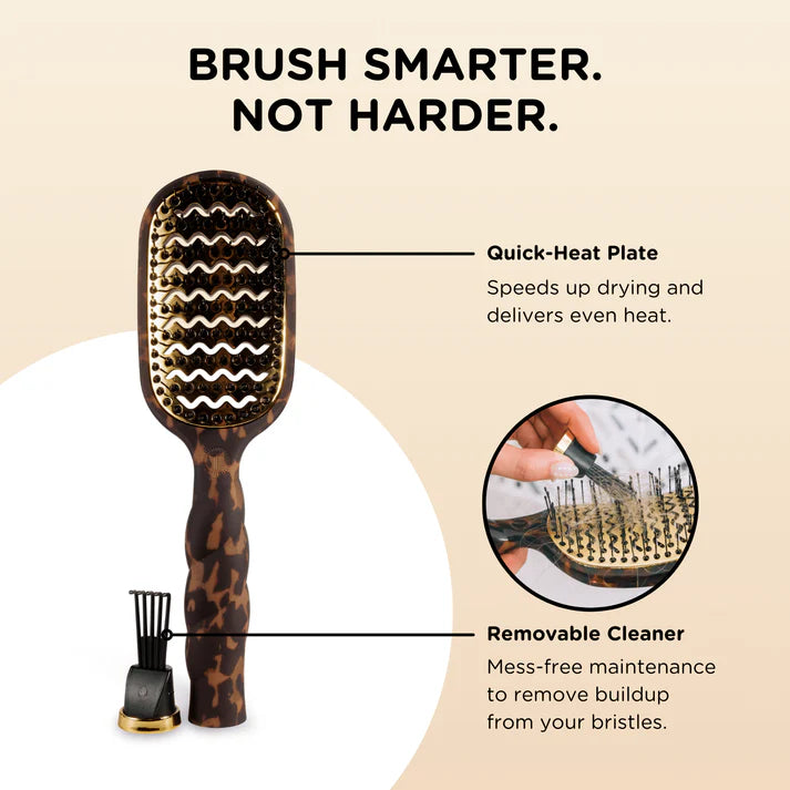 Teleties - Vented Brush - Tortoise